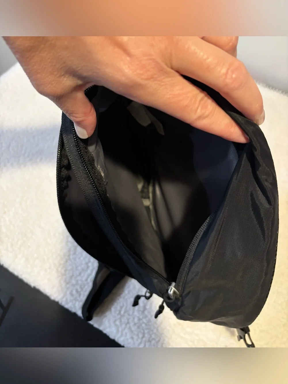 Eddie Bauer Black Lightweight Daypack Backpack